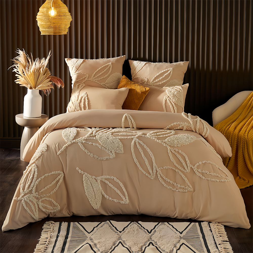 Donna Tufted Chenielle 이불 커버 세트
